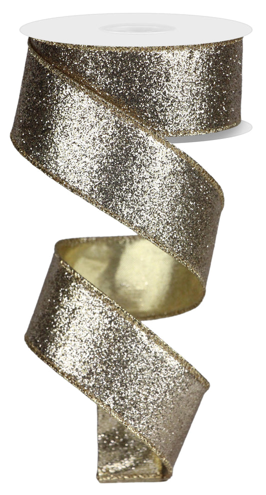 Metallic Glitter Craft Ribbon Berisfords Gold Sparkly Lame 3, 7, 15, 25,  40mm