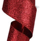 2.5" Red Glitter Ribbon - Designer DIY