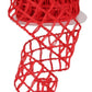 2.5" Red Open Weave Ribbon - Designer DIY