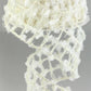 2.5" White Open Weave Ribbon | Snowdrift - Designer DIY
