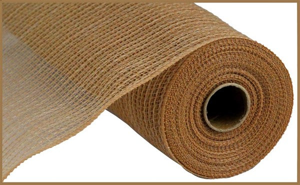 10.5" Natural Faux Jute Mesh - Designer DIY