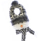 Snowman Doorknob Hanger | Black & White - Designer DIY