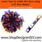 How to make a Craft Bow using a EZ Bow Maker | Digital Download - Designer DIY