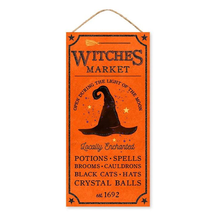 Witches Market Sign - Designer DIY