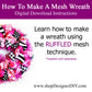 How To Make a Wreath | Digital Download - Designer DIY