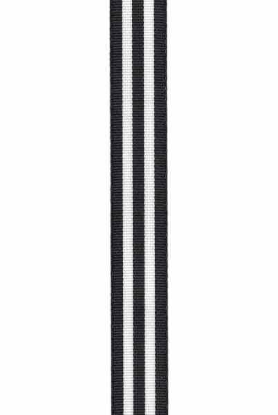 1" Black Stripe DESIGNER Ribbon | 25 YARDS - Designer DIY