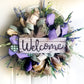 Lavender Mesh Wreath - Designer DIY