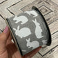 2.5" Gray Linen with White Bunny Rabbit Ribbon - Designer DIY