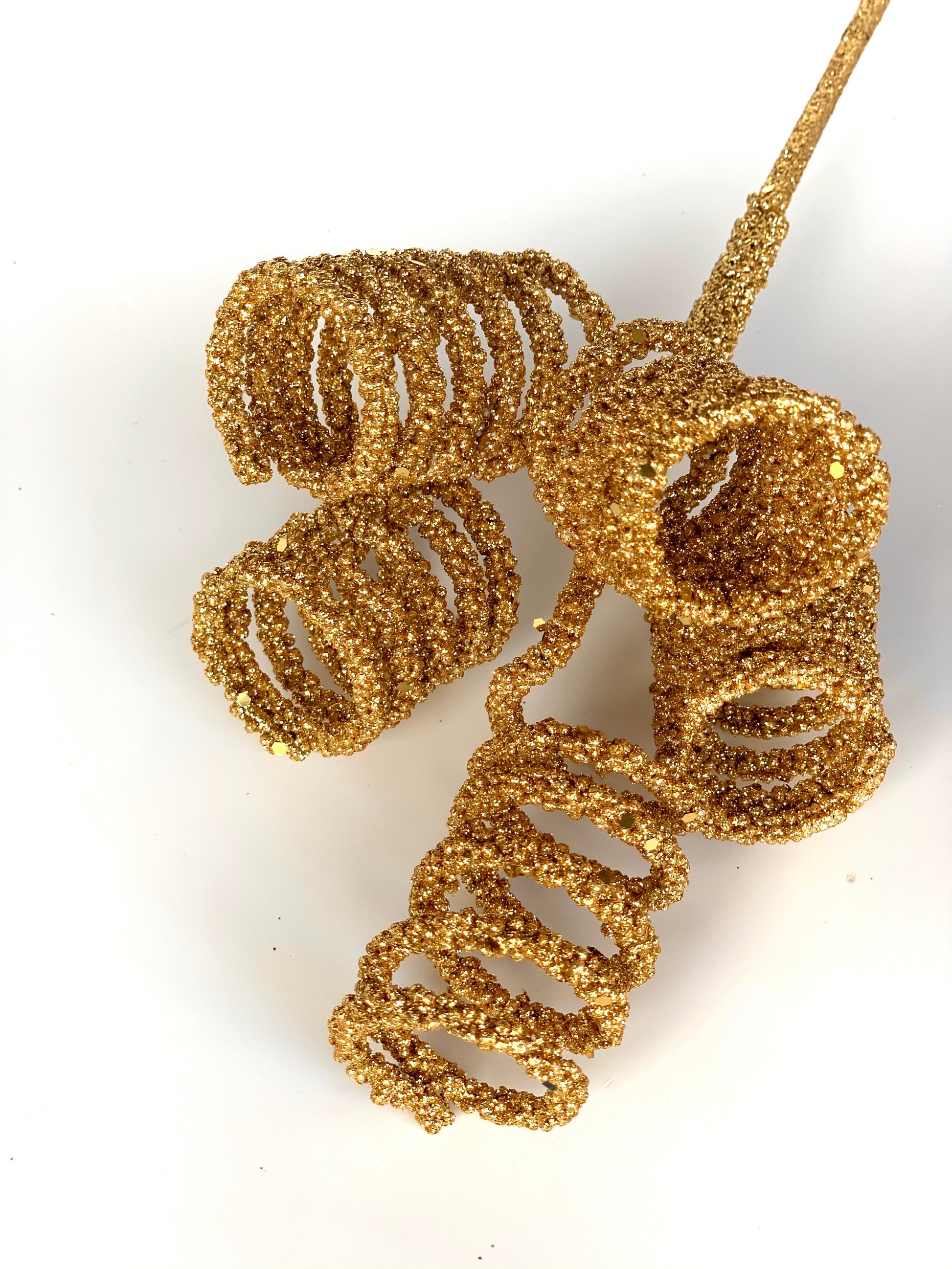 Glitter Curl Pick | Gold - Designer DIY
