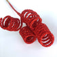 Glitter Curl Pick | Red - Designer DIY