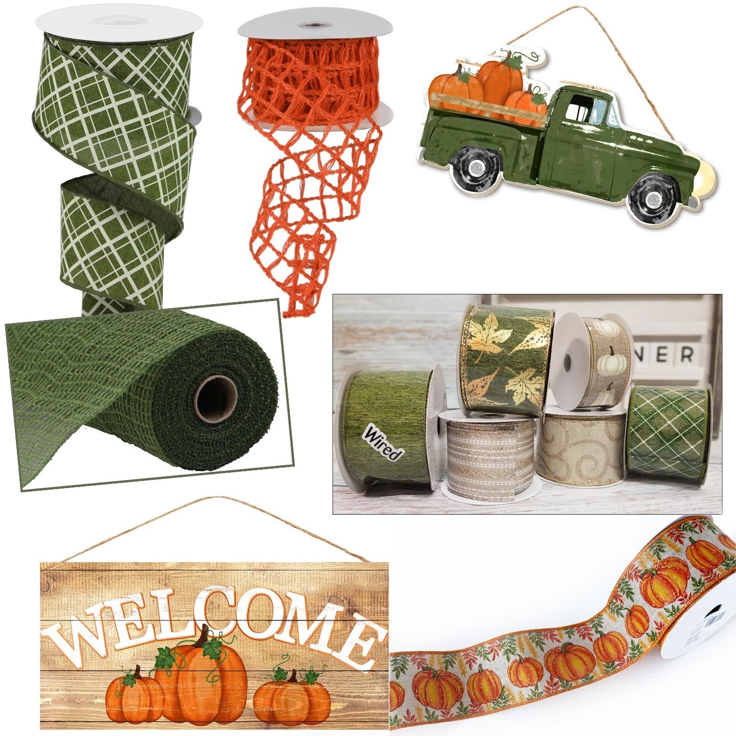 Welcome Fall Pumpkin Sign - Designer DIY